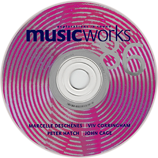 Cynthia Hiebert CD Musicworks 86 label picture